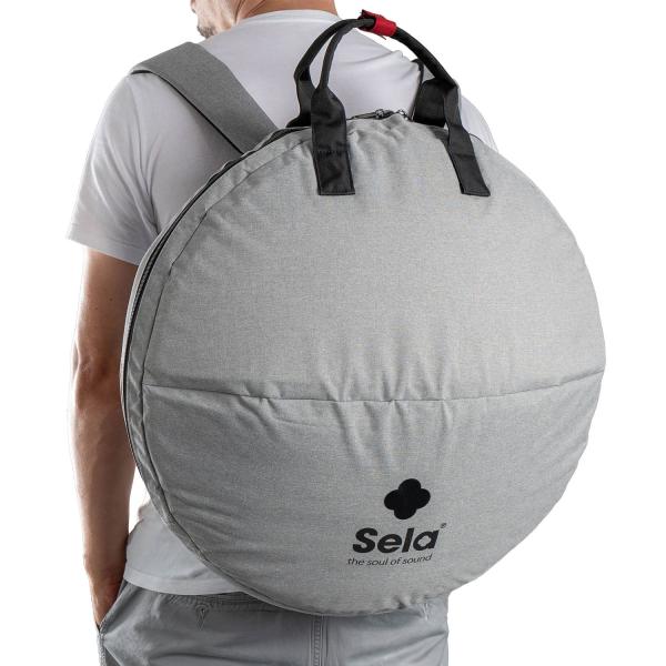 Sela Handpan SEHP400 Nomo D-Kurd Edelstahl mit Pflegemittel