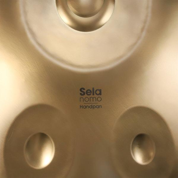 Sela Nomo sehp401 Handpan D-Kurd Edelstahl 12 Töne mit Pflegemittel