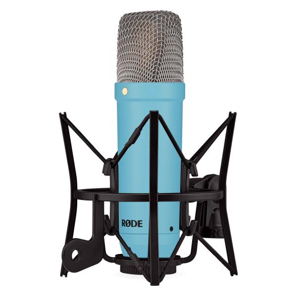 Rode NT1 Signature Blue Mikrofon mit PSA1+ Mikrofonarm Weiss
