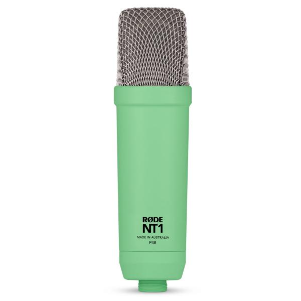 Rode NT1 Signature Green Mikrofon Grün mit Gelenkarm Weiss