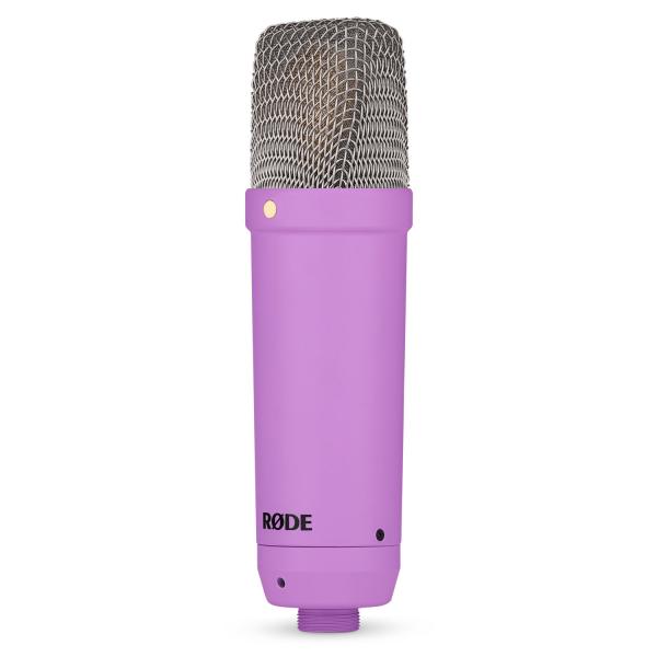 Rode NT1 Signature Purple Studio-Mikrofon Lila mit PSA1 Gelenkarm Schwarz