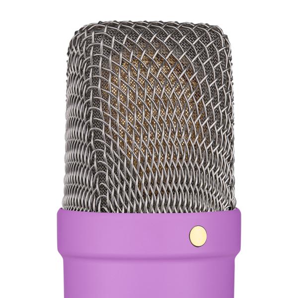 Rode NT1 Signature Purple Mikrofon Lila mit Gelenkarm