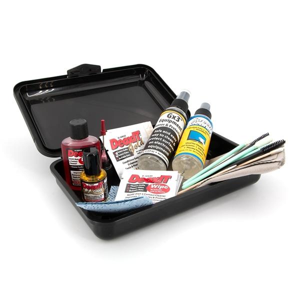 Caig DeoxIT SK-AV35N Audio Video Pflegeset mit Tuch