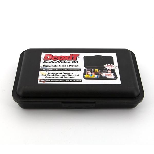 Caig DeoxIT SK-AV35N Audio Video Pflegeset mit Tuch