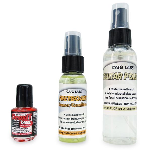 Caig Pflege-Set SK-GM30 für Gitarren