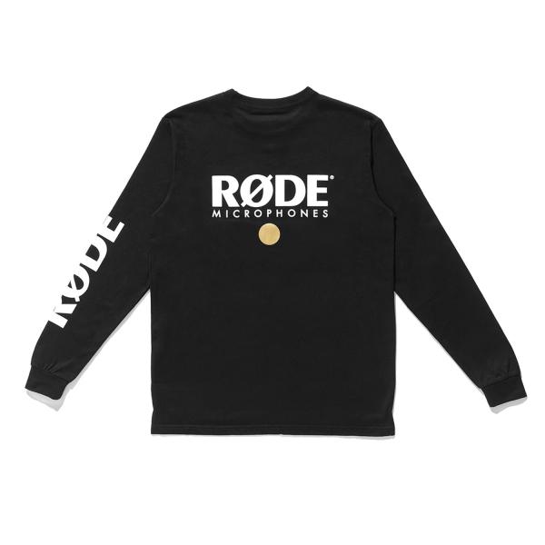 Rode Logo Langarm-Shirt Schwarz