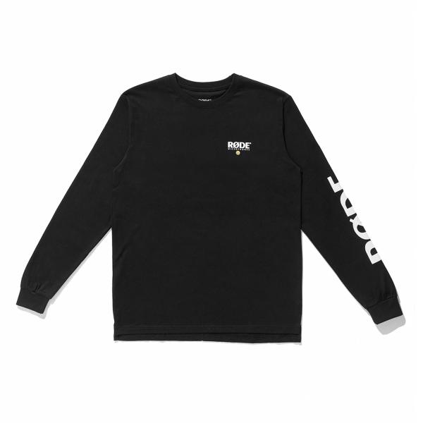 Rode Logo Langarm-Shirt Schwarz