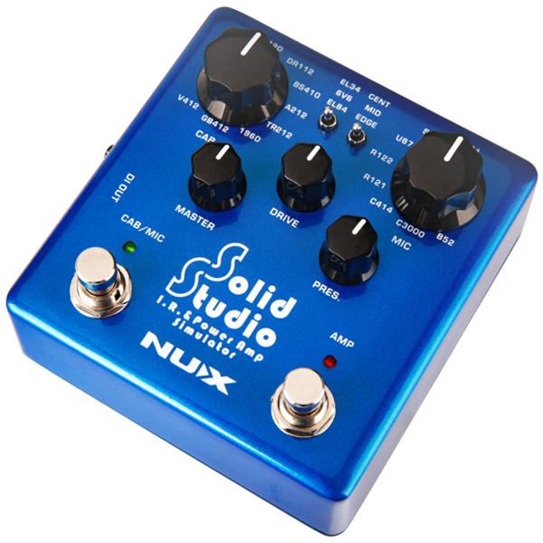 NUX NSS-5 Solid Studio Ampsimulator mit Klinkenkabel