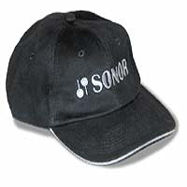 Sonor Baseball Cap Drummer Kappe Mütze in Schwarz