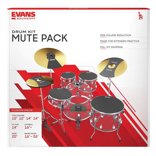 Evans SoundOff Drum Mute Fusion Schlagzeugdämpfer B-Ware