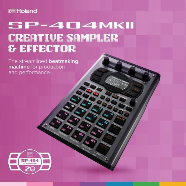 Roland Sampler SP-404 MKII mobiler Sequencer