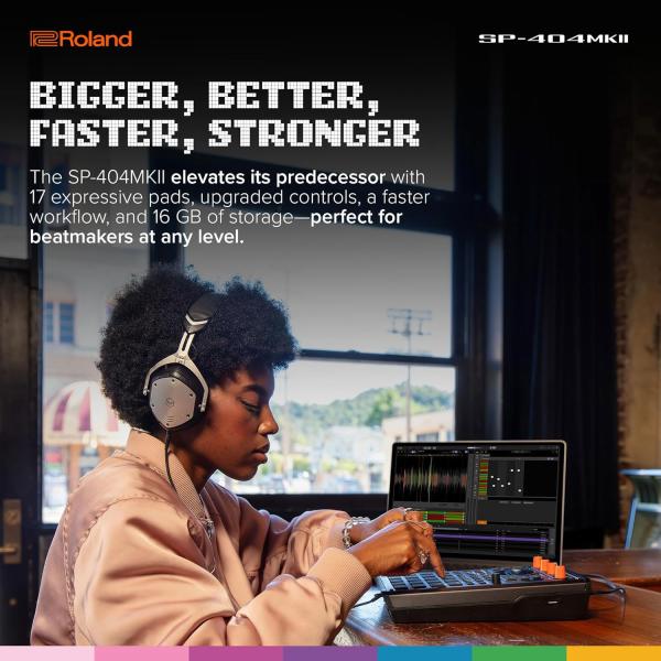 Roland Sampler SP-404 MKII mobiler Sequencer