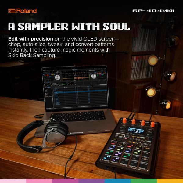Roland Sampler SP-404 MKII mobiler Sequencer