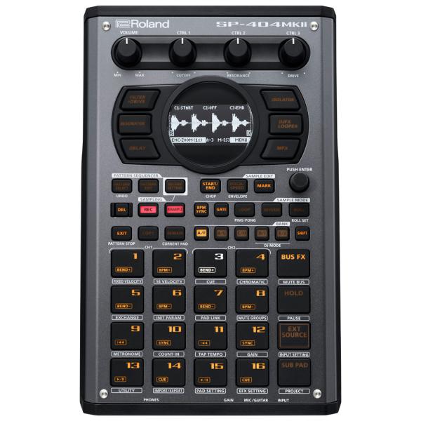 Roland Sampler SP-404 MKII mobiler Sequencer