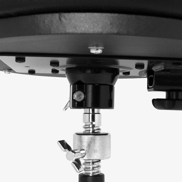 Ahead Schlagzeug Hocker SPG-BBR4 Spinal Glide 4-Beinig mit Drumsticks