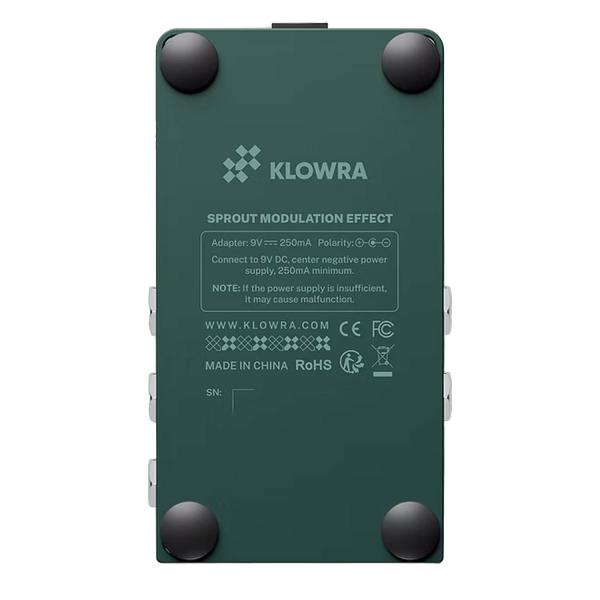 Klowra Effektgerät Sprout Modulation Pedal mit Kabel
