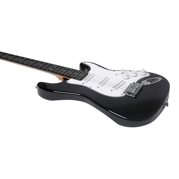 Eko Guitars E-Gitarre GEE ST100-BLK Schwarz Komplett-Set