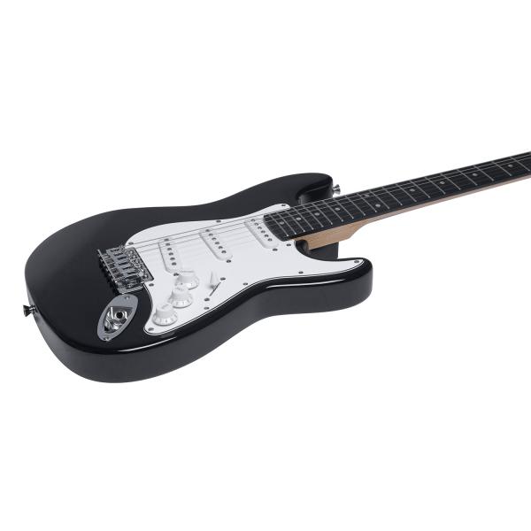 Eko Guitars E-Gitarre GEE ST100-BLK Schwarz Komplett-Set