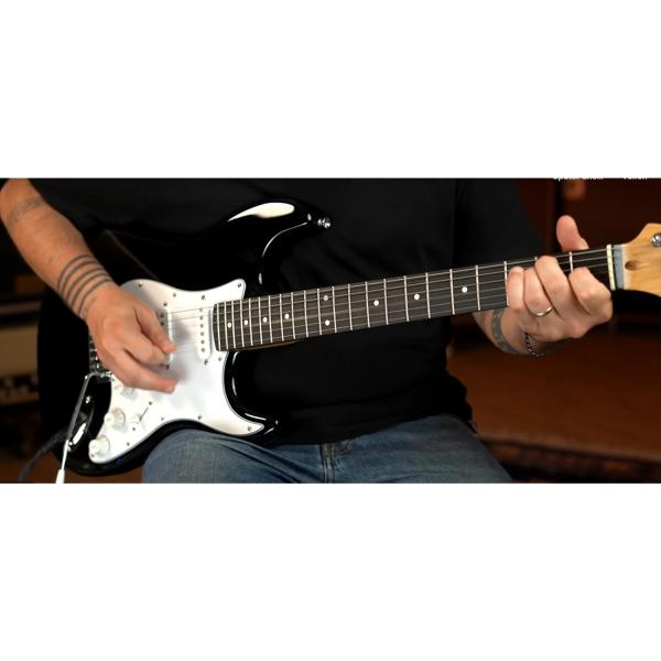 Eko Guitars E-Gitarre GEE ST100-BLK Schwarz Komplett-Set