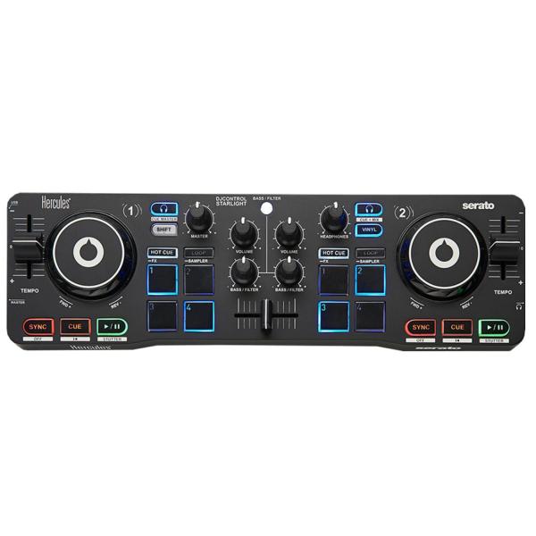 Hercules DJ Starter Kit DJ Set mit Ständer Silber