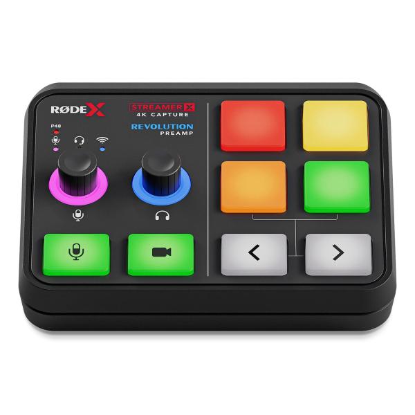 Rode Streamer X Interface mit WIME-TX Mikrofon