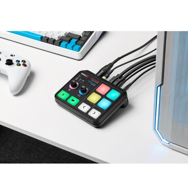 Rode Streamer X Interface mit WIME-TX Mikrofon