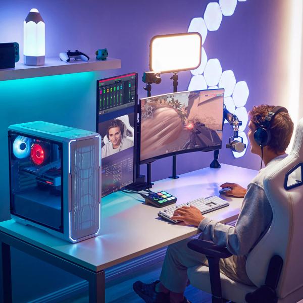 Rode X Streamer X Interface mit Kopfhörer