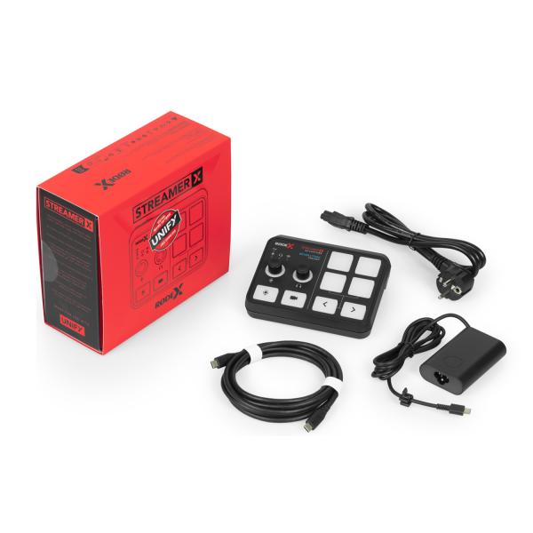 Rode Streamer X Interface mit WIME-TX Mikrofon