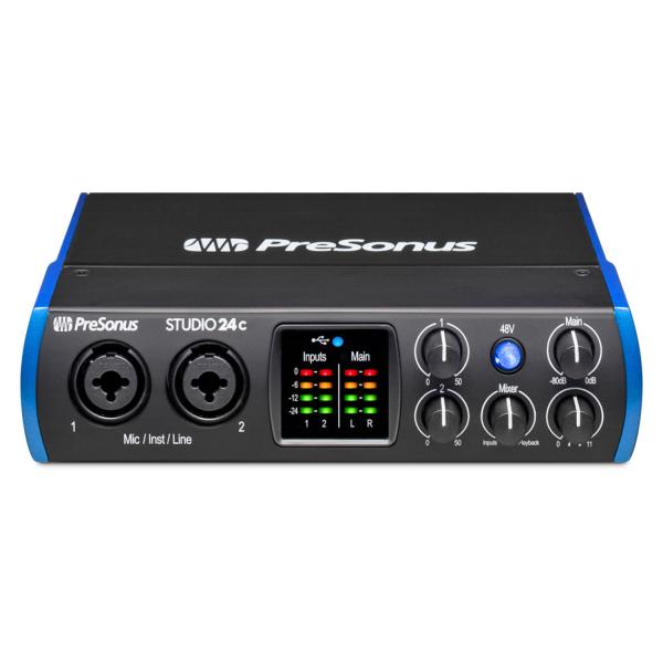 Presonus Studio 24c USB Interface mit Kopfhörer