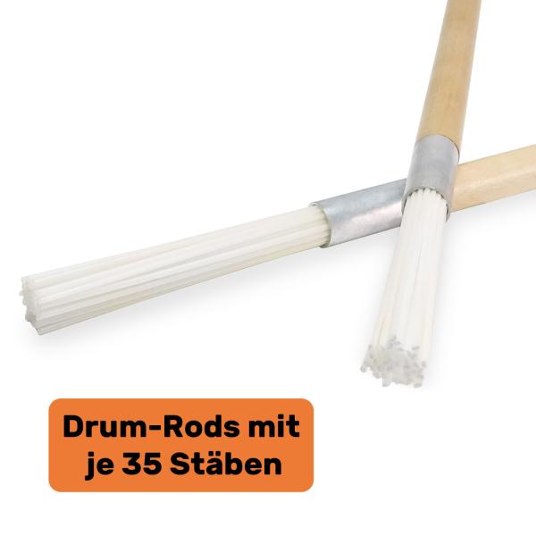 keepdrum Schlagzeugstöcke SV604 Double-Drumstick-Rods