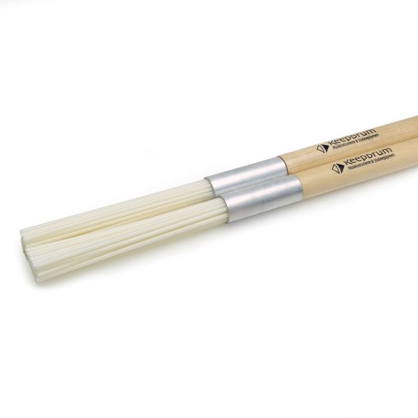 keepdrum Schlagzeugstöcke SV604 Double-Drumstick-Rods