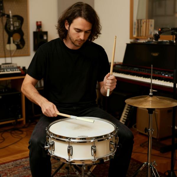 keepdrum Schlagzeugstöcke SV604 Double-Drumstick-Rods