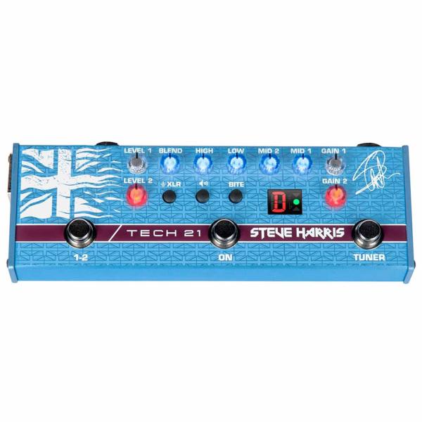 Tech21 SH-1 Steve Harris Bass Sansamp mit Kabel