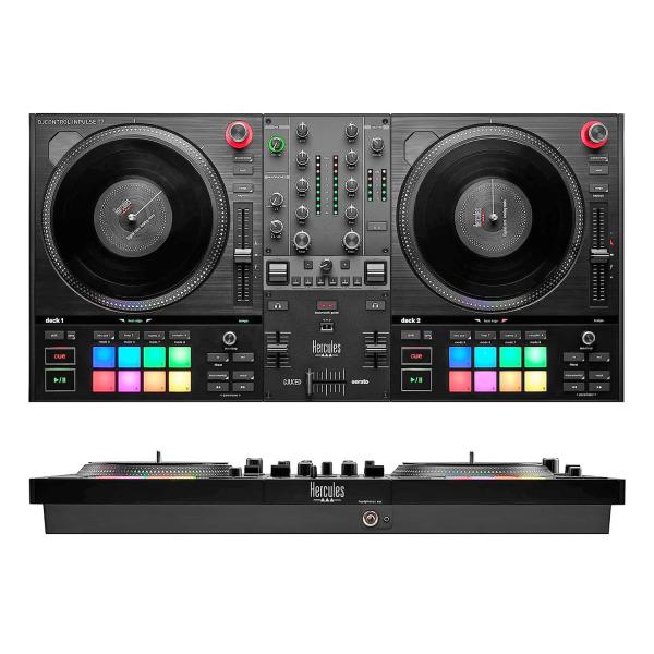 Hercules DJ Control Inpulse T7 DJ Controller mit Tasche und Tuch