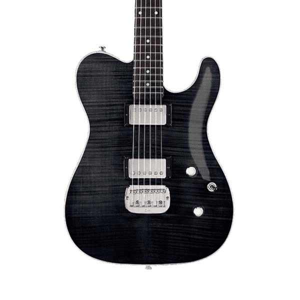 GL Guitars E-Gitarre ASAT Deluxe Tribute Translucid Schwarz B-Ware