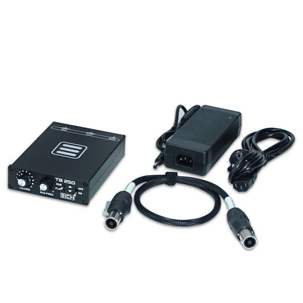 Eich Hocker DBC400R Subwoofer-Hocker Velours Komplett-Set mit Sticks