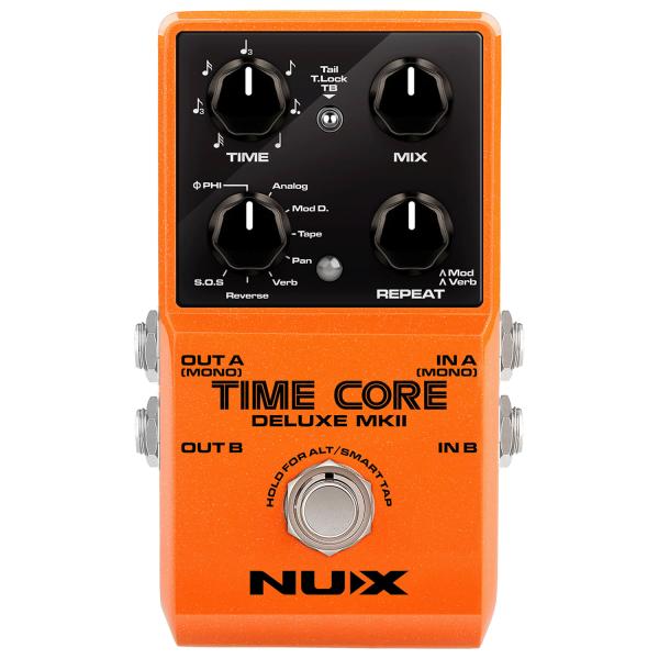 Nux Time Core Deluxe MKII Delay Effektgerät mit Netzteil