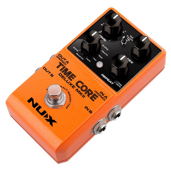 Nux Time Core Deluxe MKII Delay Effektgerät mit Netzteil
