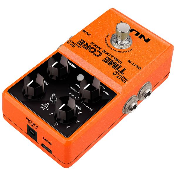 Nux Time Core Deluxe MKII Delay Effektgerät mit Netzteil