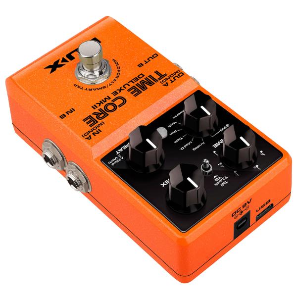 Nux Time Core Deluxe MKII Delay Effektgerät mit Netzteil
