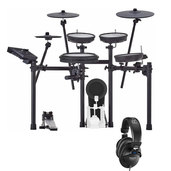 Roland TD-17KV2 E-Drum mit RH-200 Kopfhörer