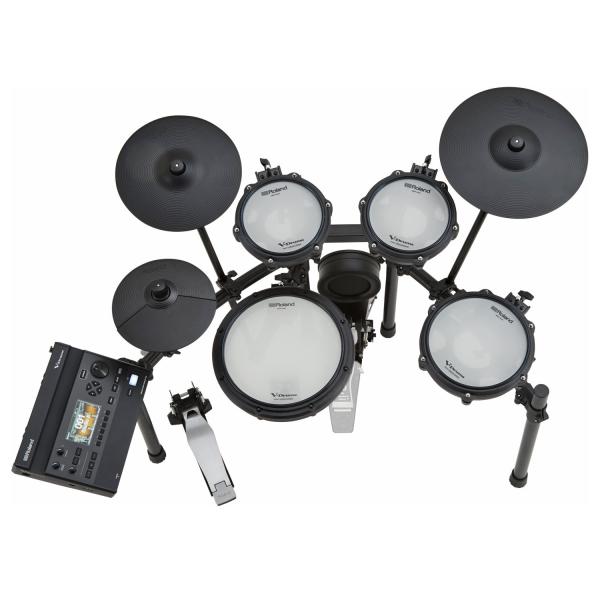 Roland E-Drum TD313 elektronisches Schlagzeug mit Zubehör