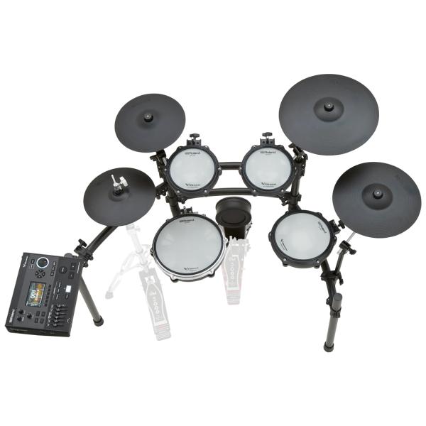 Roland E-Drum TD513 elektronisches Schlagzeug mit Kopfhörer