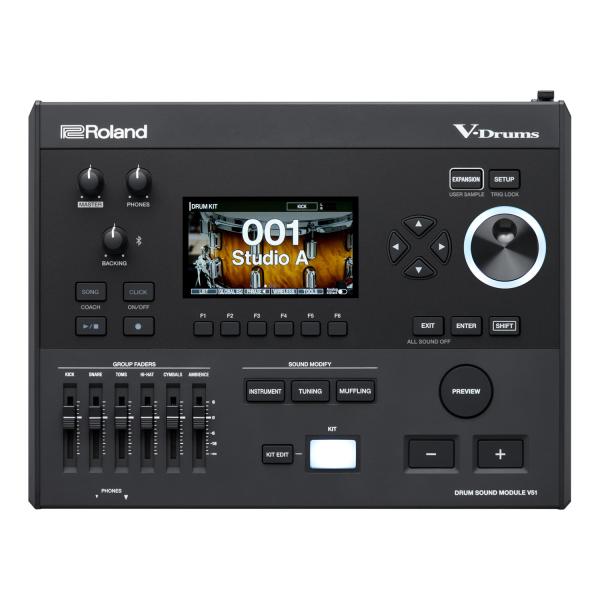 Roland E-Drum TD513 elektronisches Schlagzeug mit Hardware