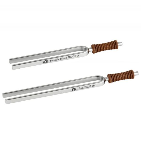 Meinl Sonic Energy Stimmgabel Chakra-Set 7-teilig mit Tuch