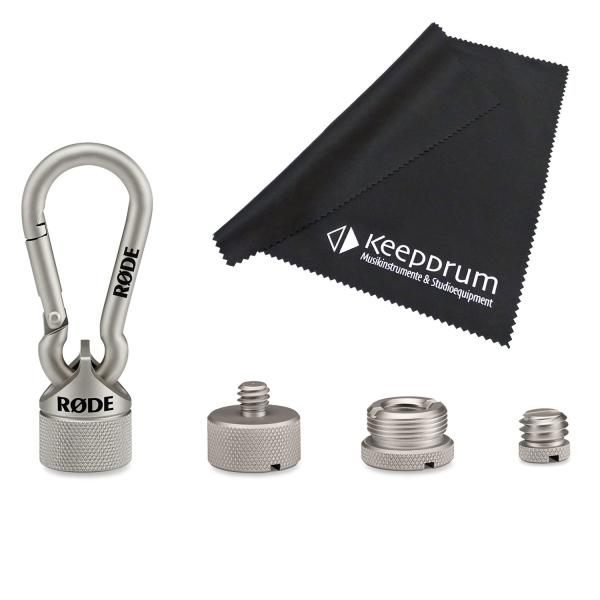 Rode Thread Adaptor mit Mikrofasertuch