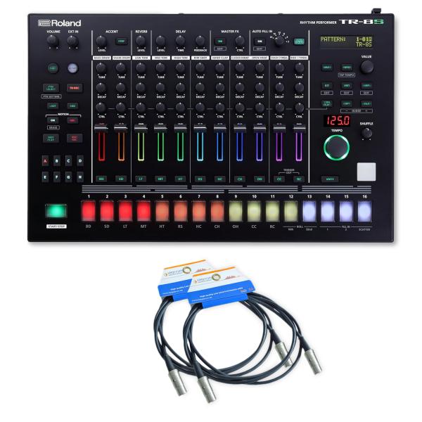 Roland Drum-Machine TR-8S Drum-Computer mit 2x MIDI-Kabel