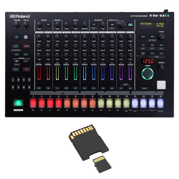Roland Drum-Machine TR-8S Drum-Computer mit Speicherkarte