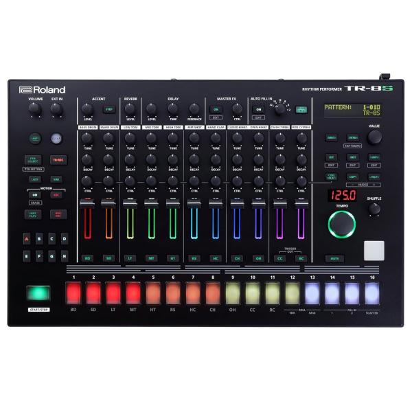 Roland Drum-Machine TR-8S Drum-Computer mit 2x MIDI-Kabel
