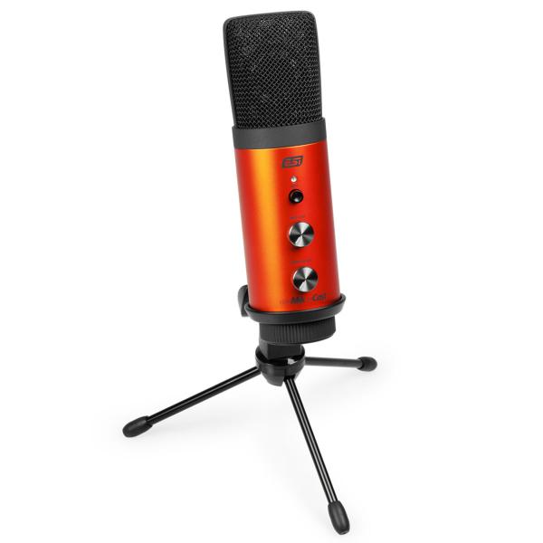 ESI CosMik uCast USB-Mikrofon mit Kopfhörer
